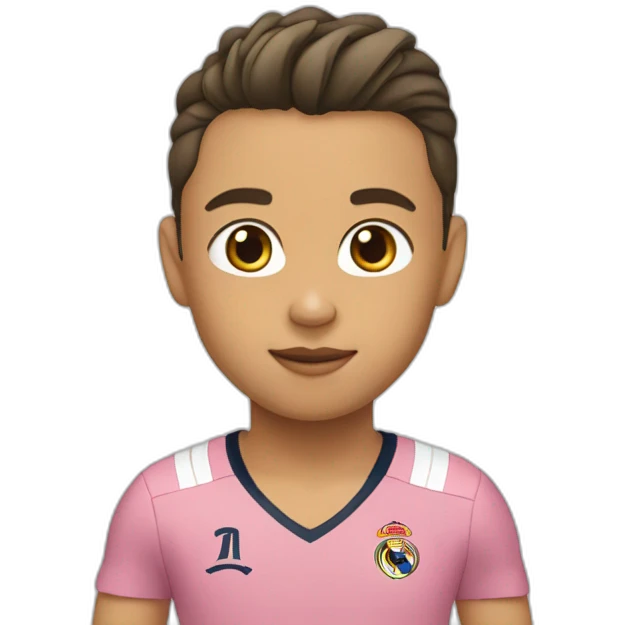 Ronaldo en fille emoji