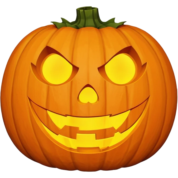 Spooky on halloween emoji