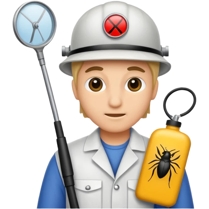 Pest control technician
 emoji