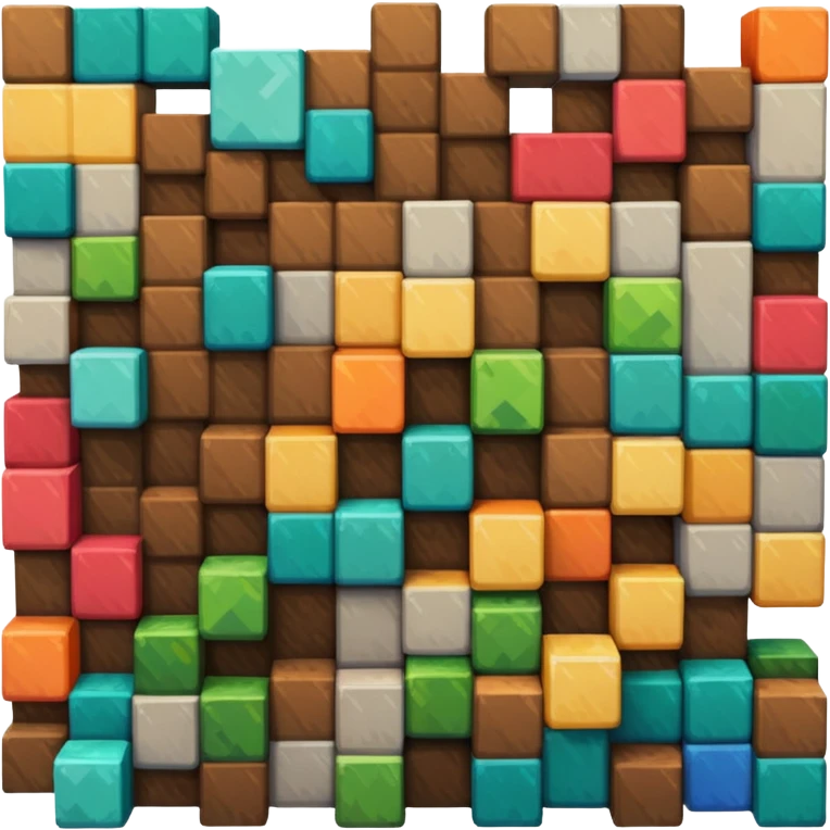 Minecraft blocks emoji