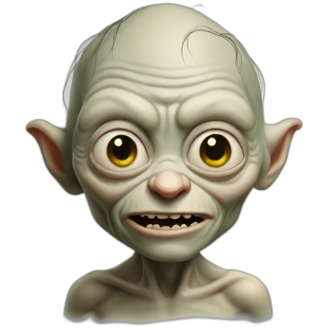 Gollum emoji