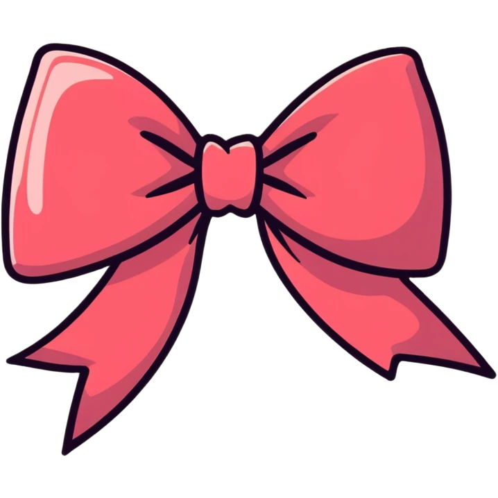 bow ribbon emoji