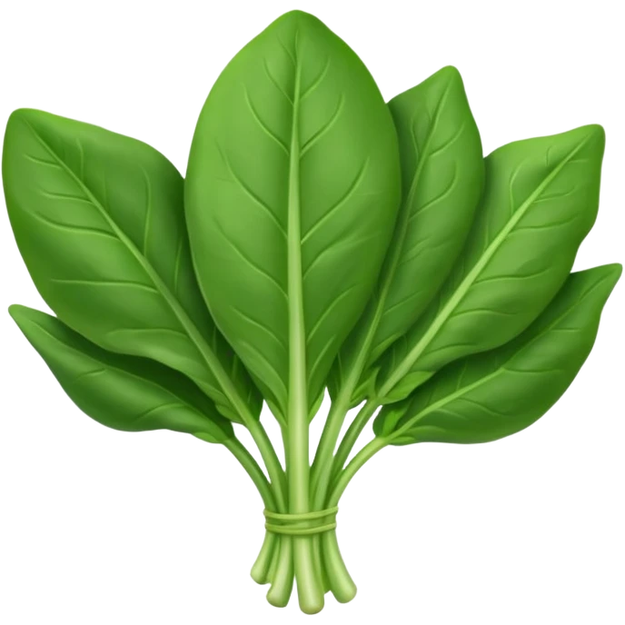 spinach/greens strength-support food emoji