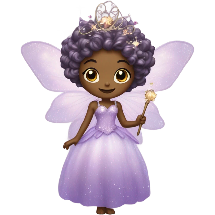 Sugar plum fairy princess emoji