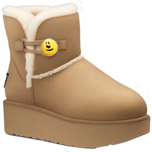 UGG Classic Ultra Mini Platform emoji