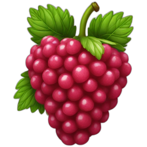 Rasberry emoji