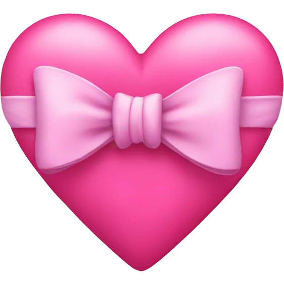 a heart with a bow  emoji