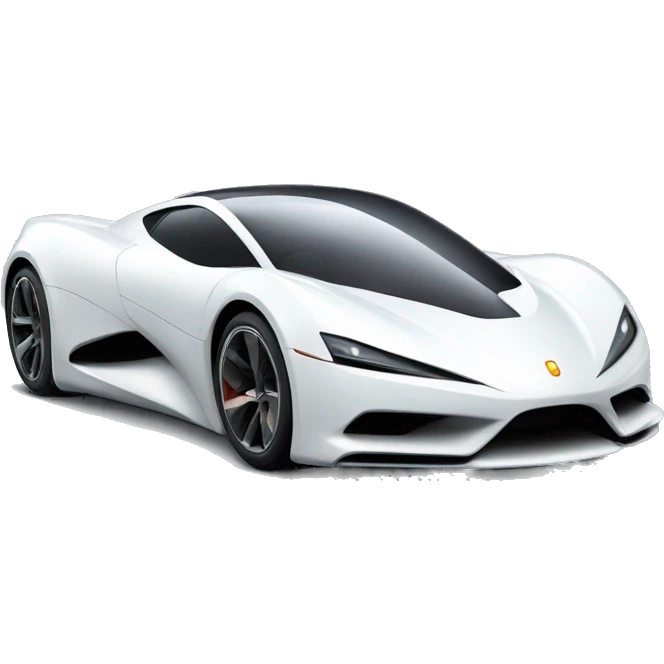 sleek, futuristic supercar with an aerodynamic design emoji