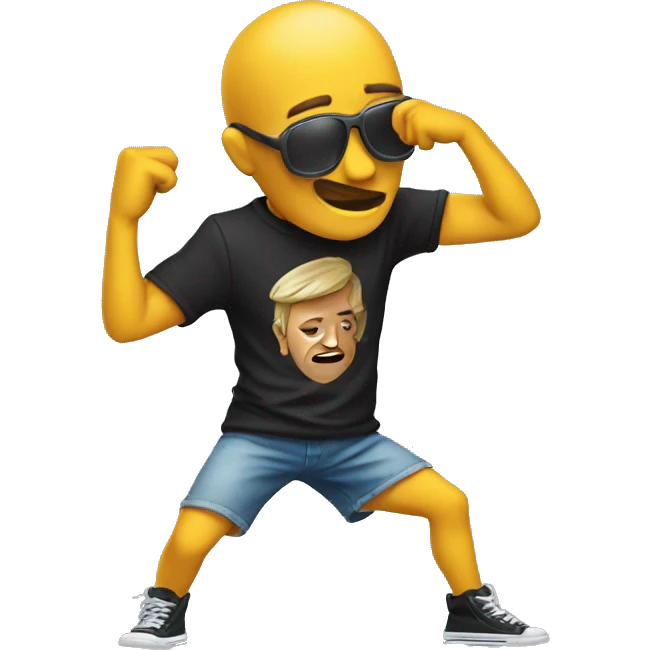 Dabbing emoji