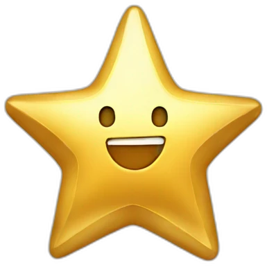 gold star with thumbs up emoji