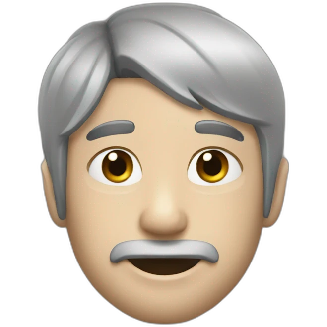 mower hair emoji