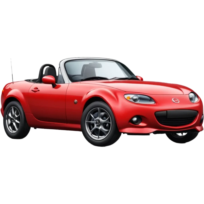 make an Mazda MX-5 series NA with the pop head lights emoji
