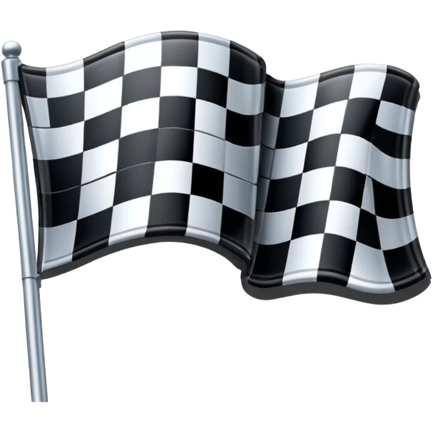 sorayama Chequered flag emoji
