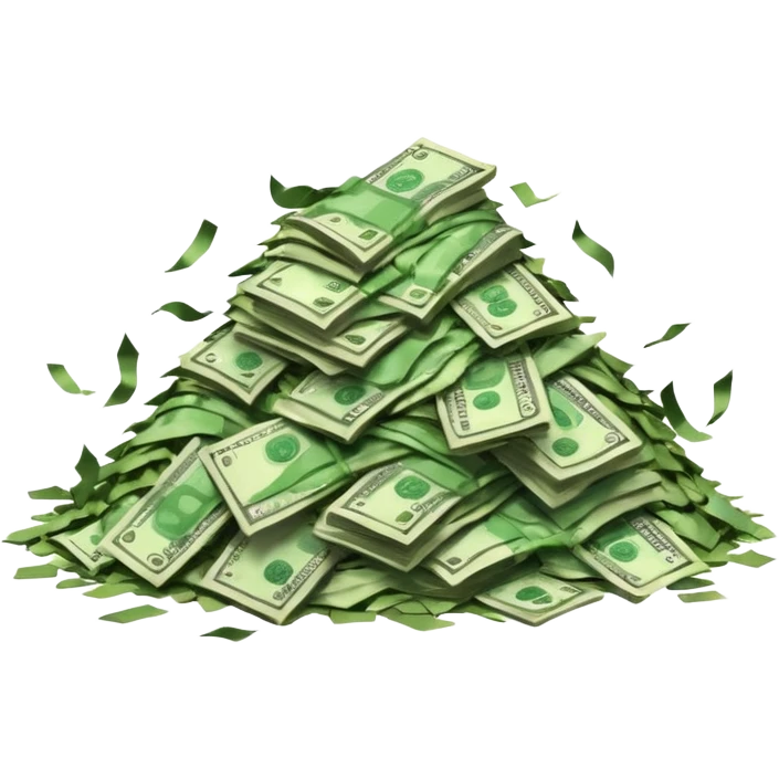 Shreading money emoji