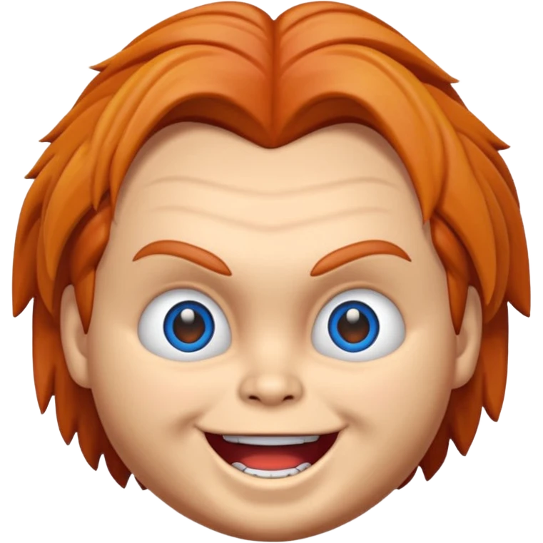 Un emojin de chuky emoji