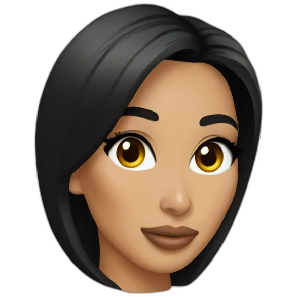 Kim kardashian emoji