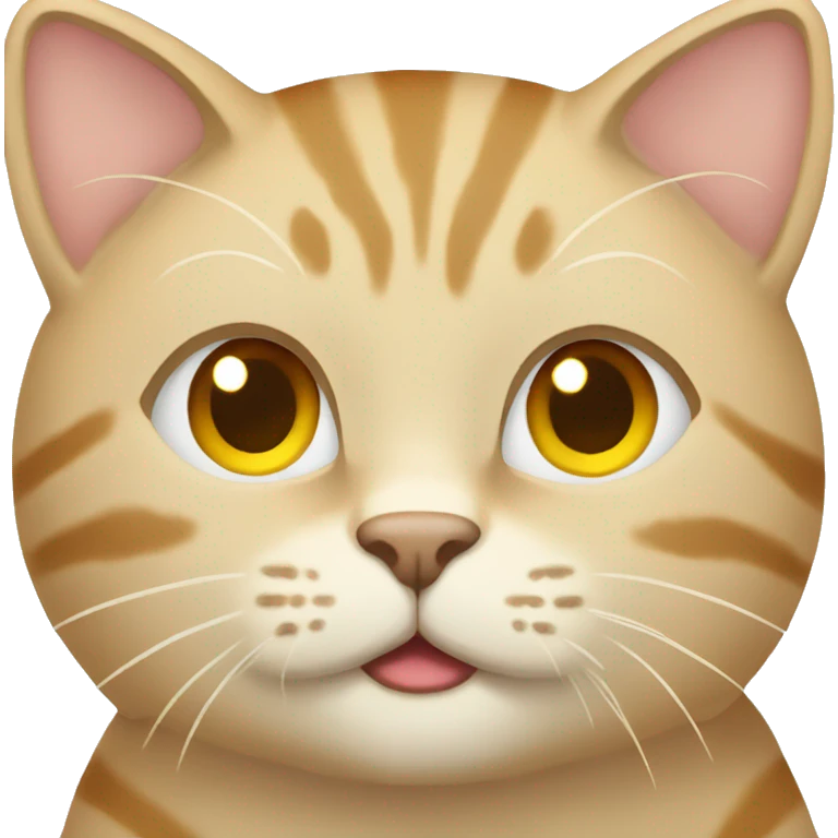 beige Cat emoji  emoji