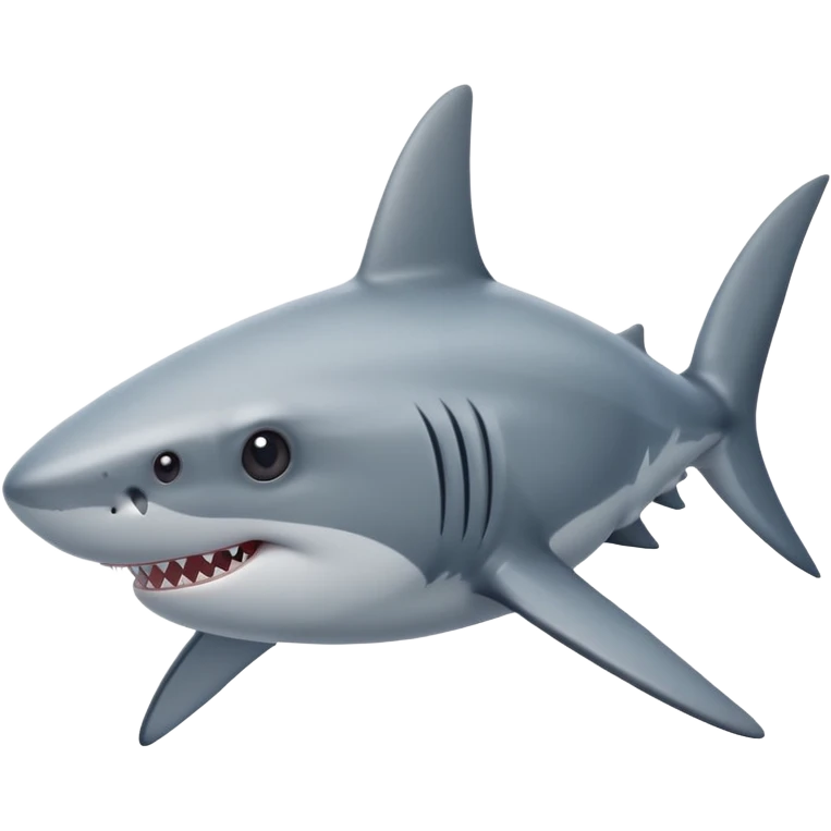 Shark with star eyes  emoji