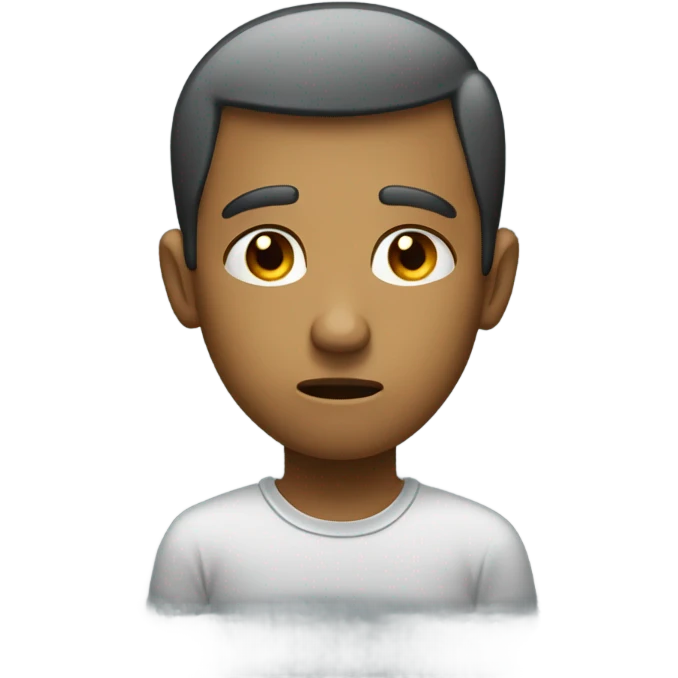 Thousand yard stare meme emoji