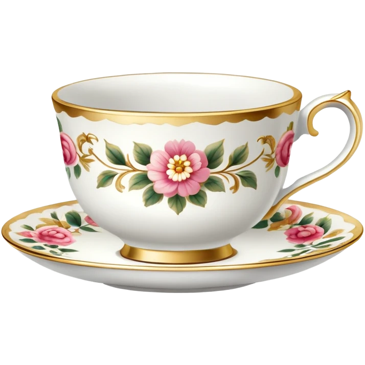 Fancy tea cup emoji