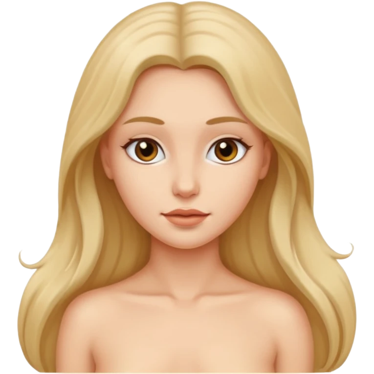 Naked woman emoji