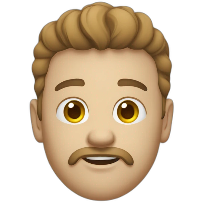 Graphic design don’t face, only computer  emoji