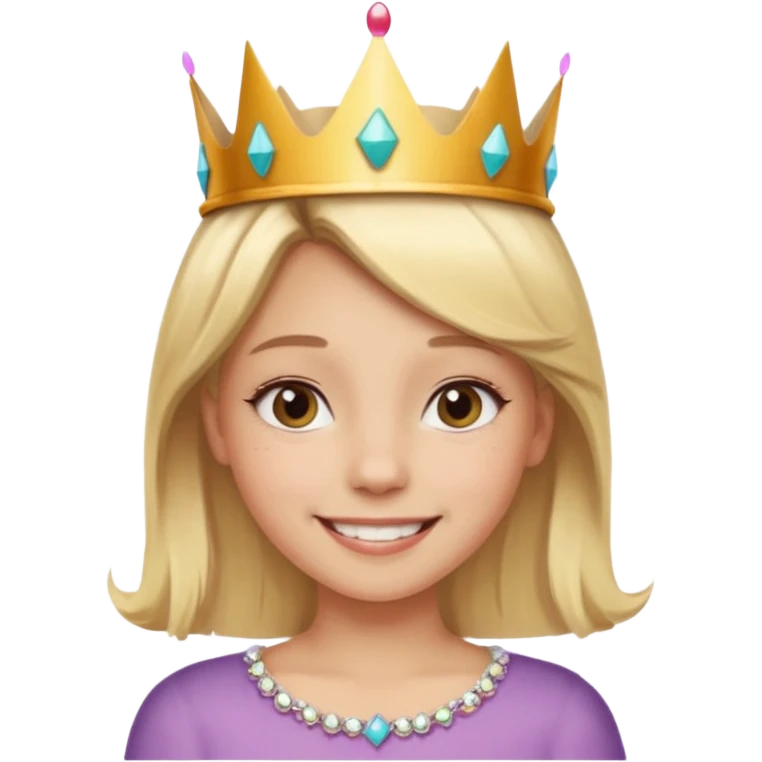 Birthday princes emoji