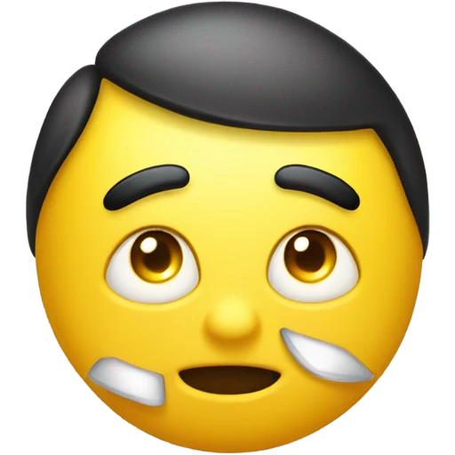 Emoji looking around emoji