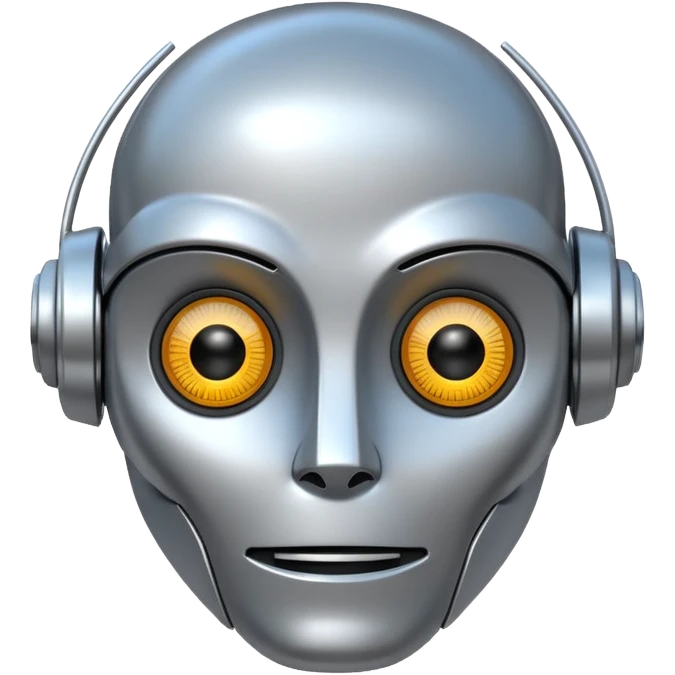 3d movie robot cartoon emoji