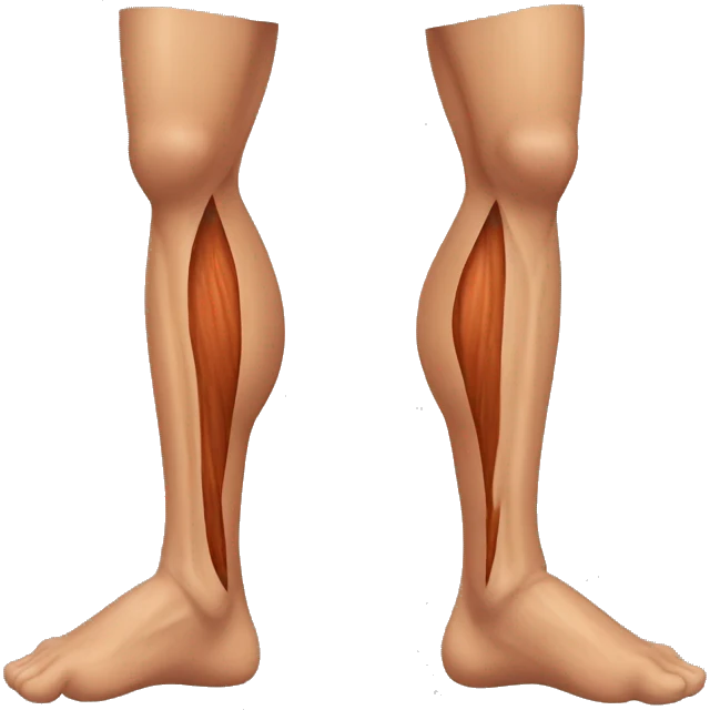 legs muscle emoji