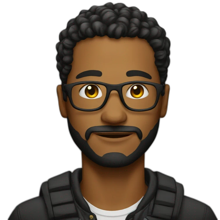 Cool man emoji
