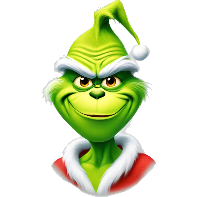 The grinch emoji