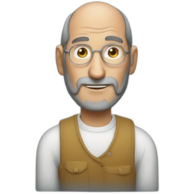 hippy Steve jobs emoji
