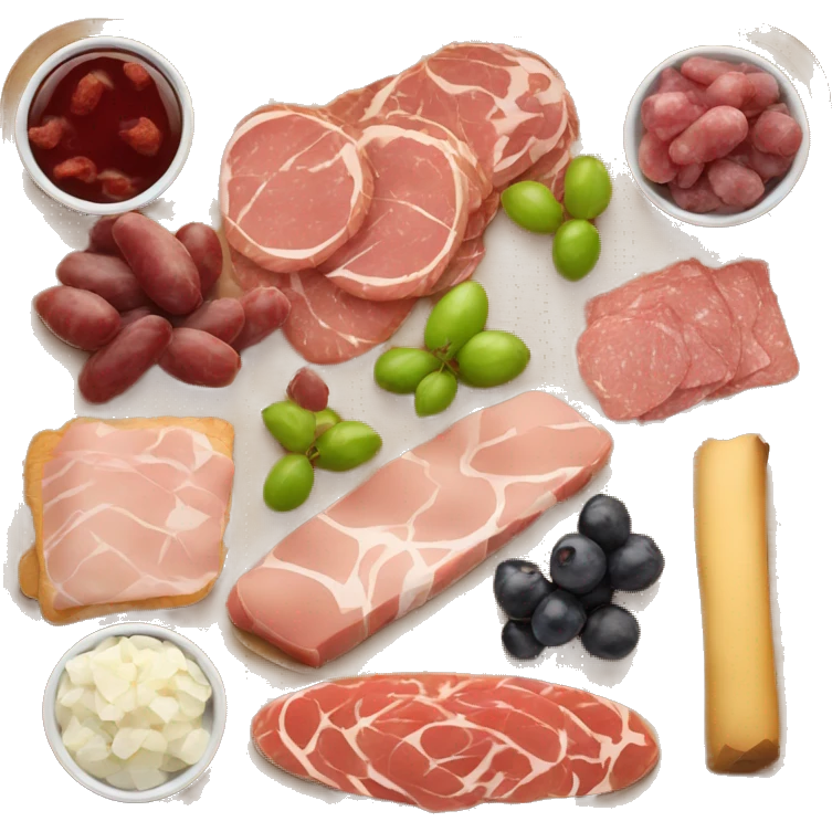 Charcuterie board emoji