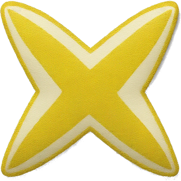 Half yellow half white star emoji