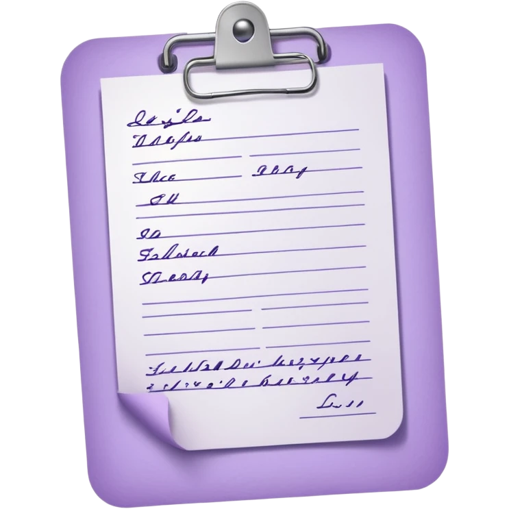 lilac medical prescription emoji