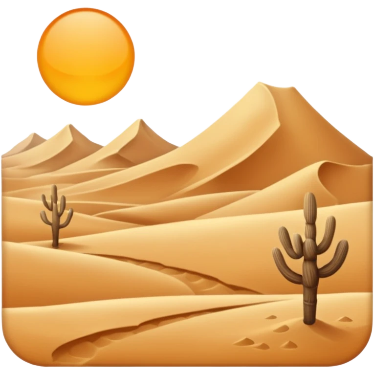 沙漠 emoji