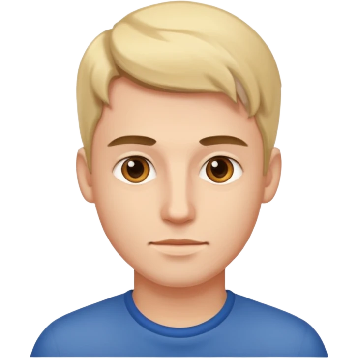 30 yaş genç erkek  emoji