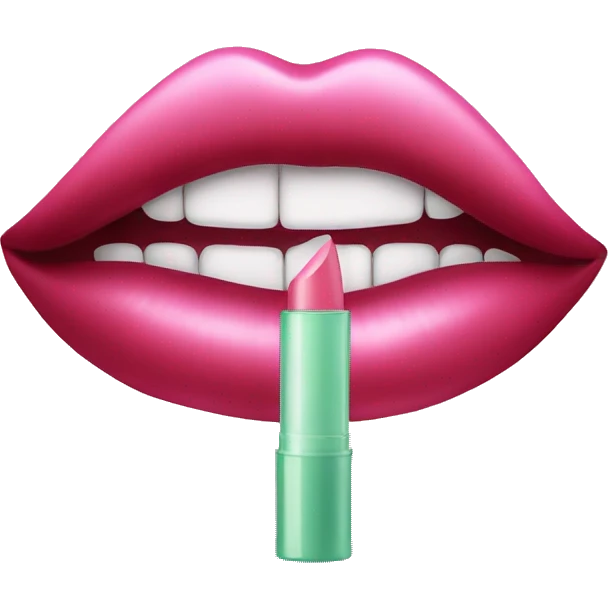 Lip gloss  emoji