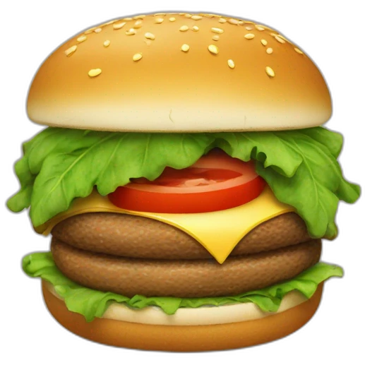 Veggie-buger emoji