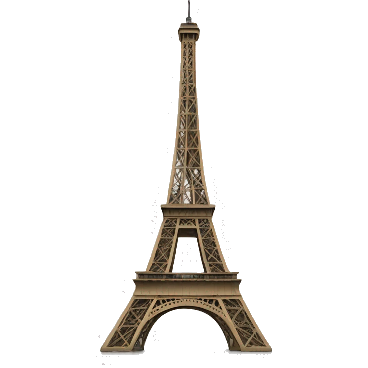 the Eiffel tower emoji