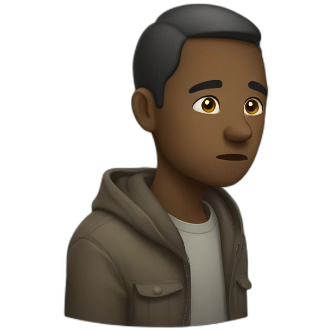Triste emoji