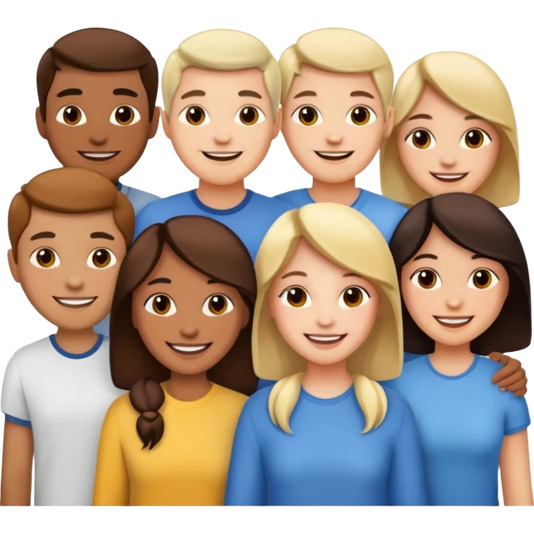 Capital humain groupe de personnes emoji