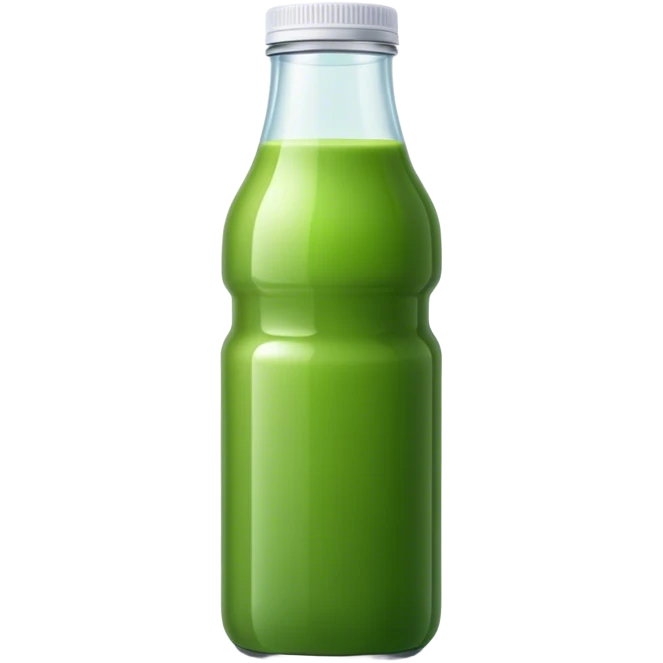 Green juice bottled emoji