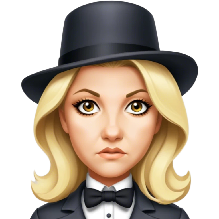 Detective with a tophat emoji