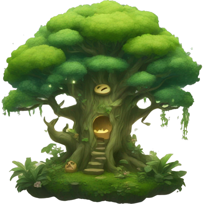 mystical forest emoji