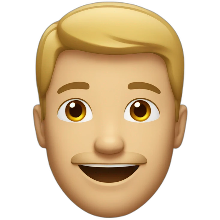 Happy man  emoji