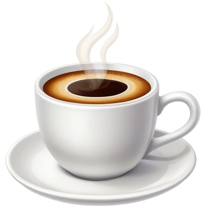 Cinematic Realistic Turkish Coffee Drink Emoji, depicted as a small cup of strong, aromatic coffee with thick foam rendered with detailed textures and warm, inviting lighting. emoji