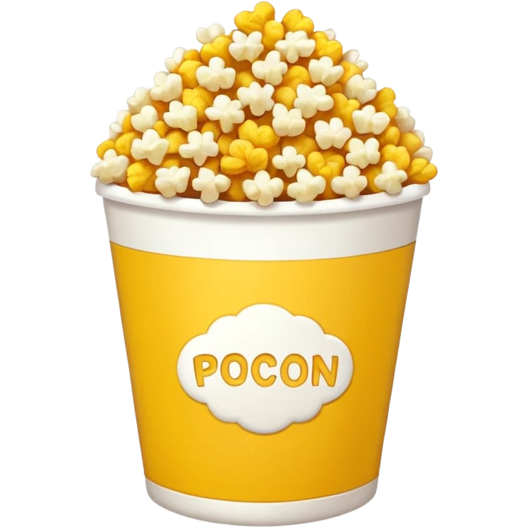 popcorn dan secawan susu emoji