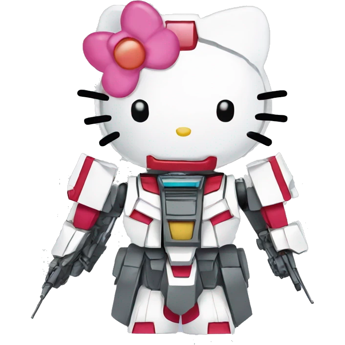 hellokitty gundam emoji
